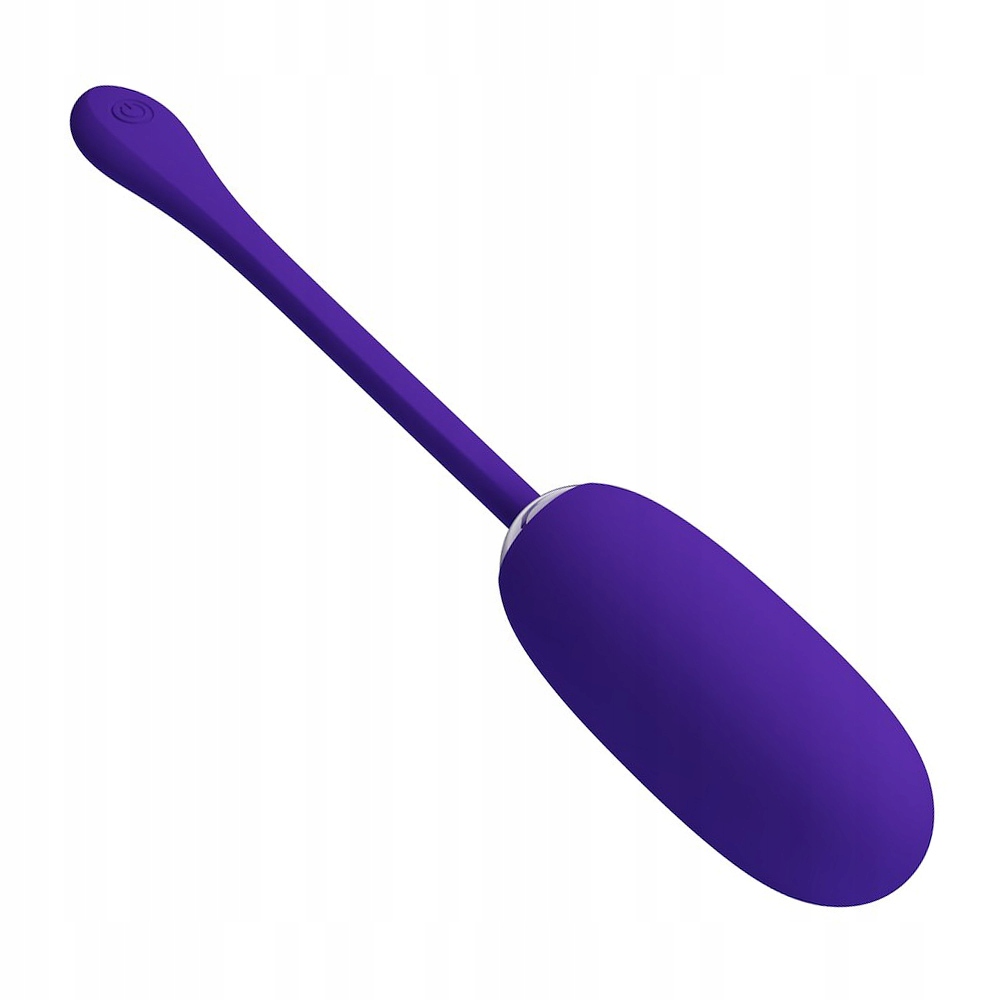 Jajeczko wibrujące dla kobiet, opływowy kształt. Intymny gadżet.