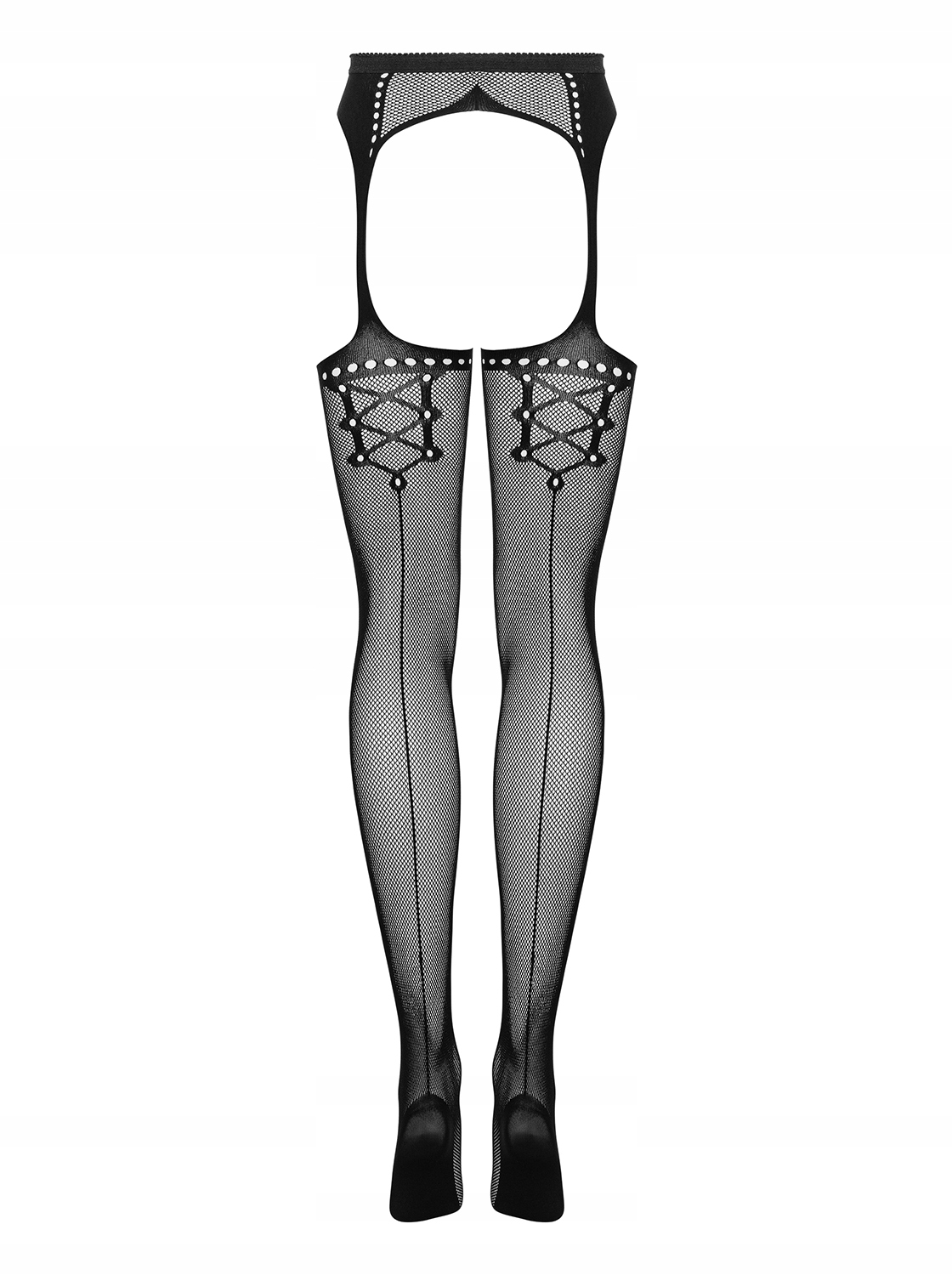 Otwarte garter stockings S314 Obsessive.