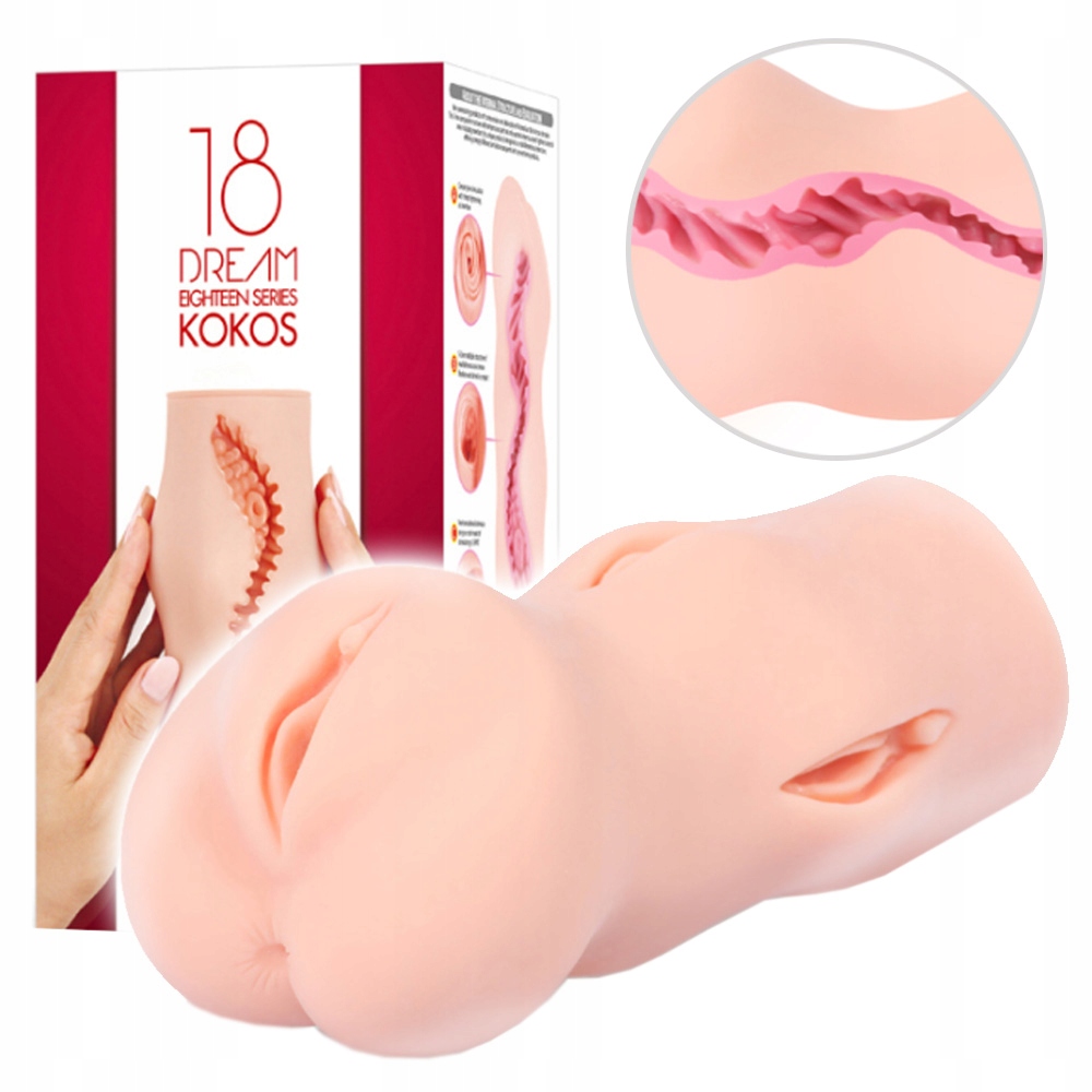 Masturbator, ciasna pochwa cielisty kolor.