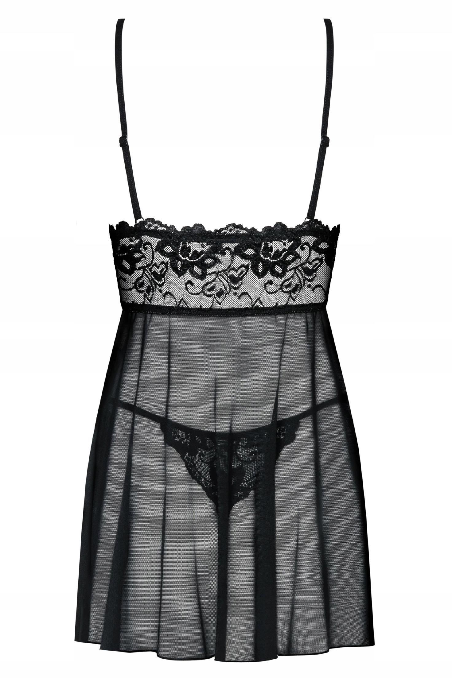 Koszulka damska, erotyczna, zmysłowa + stringi. Idillia babydoll