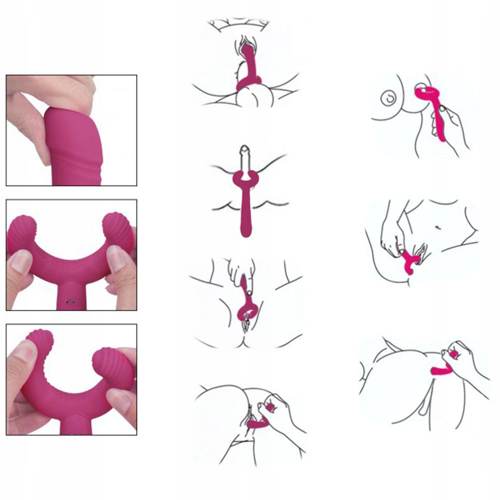 Masażer stymulujący, wibrator z mocnymi wibracjami
