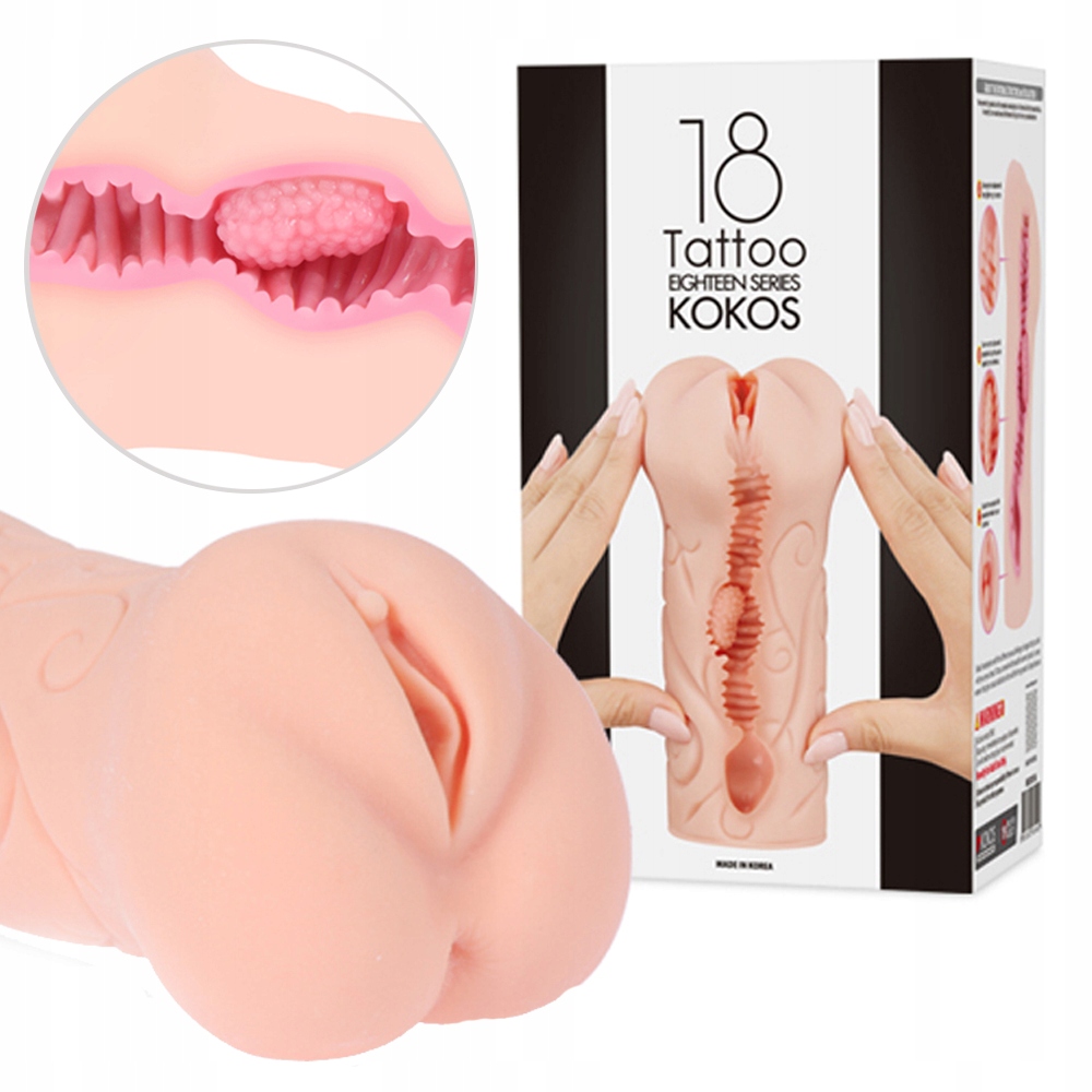 Masturbator sztuczna pochwa, miękka.