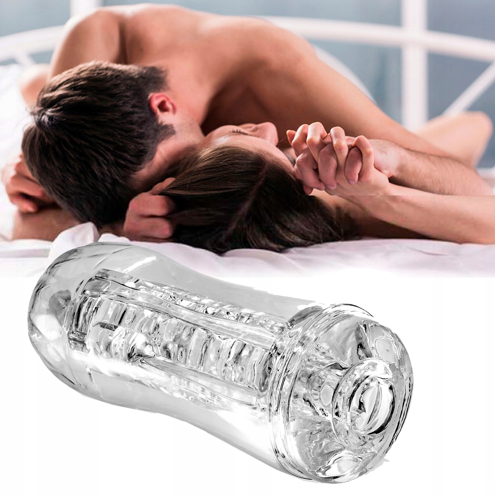 Masturbator imitujący seks oralny.