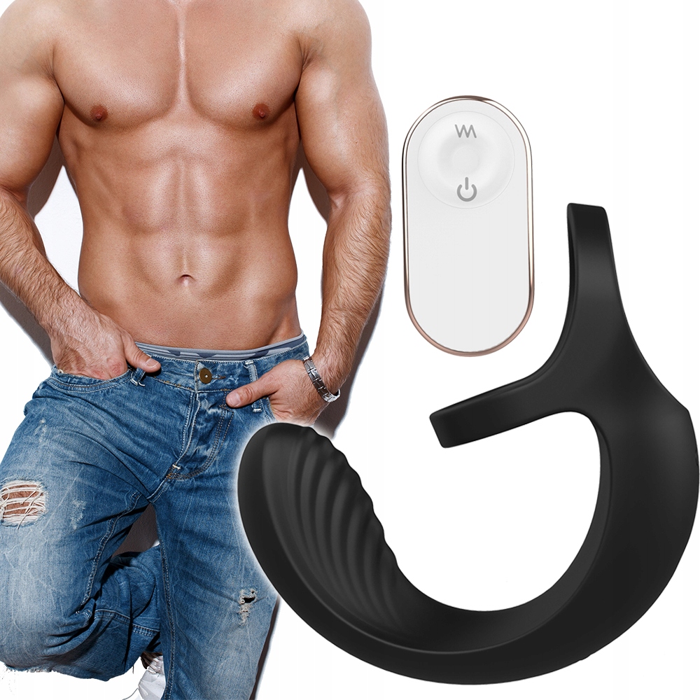 Masażer prostaty, stymulator na pilota.