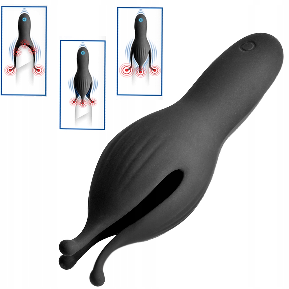 Silikonowy masturbator na penisa. Stymulator.