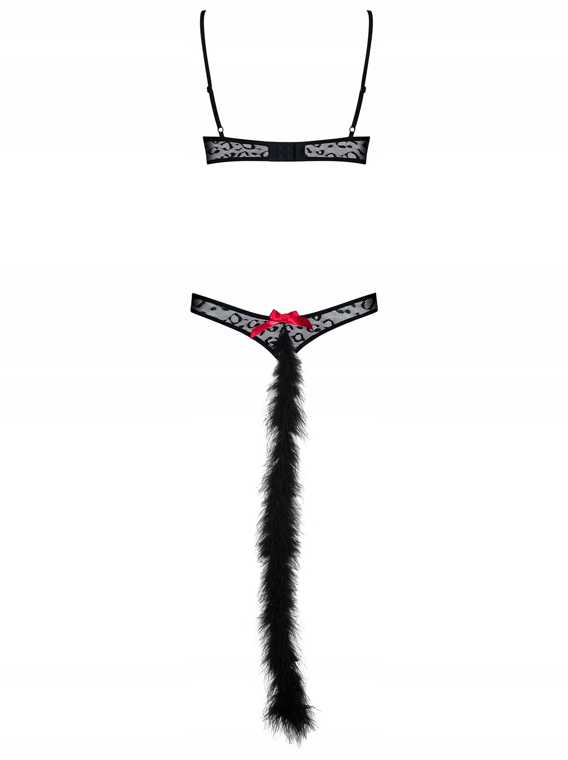 Gepardina. Seksowny kostium 3-częściowy L/XL.