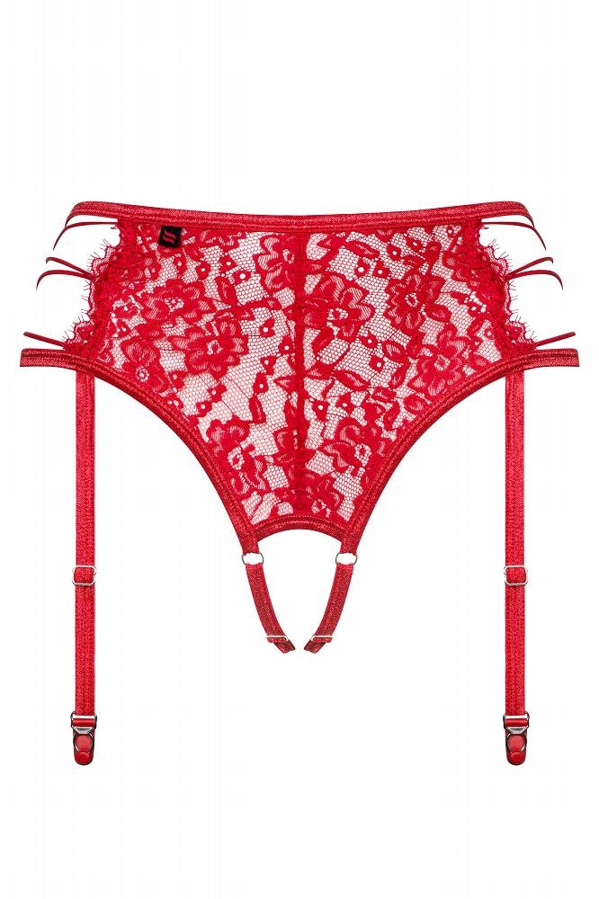 Rediosa pas do pończoch i stringi S/M Obsessive