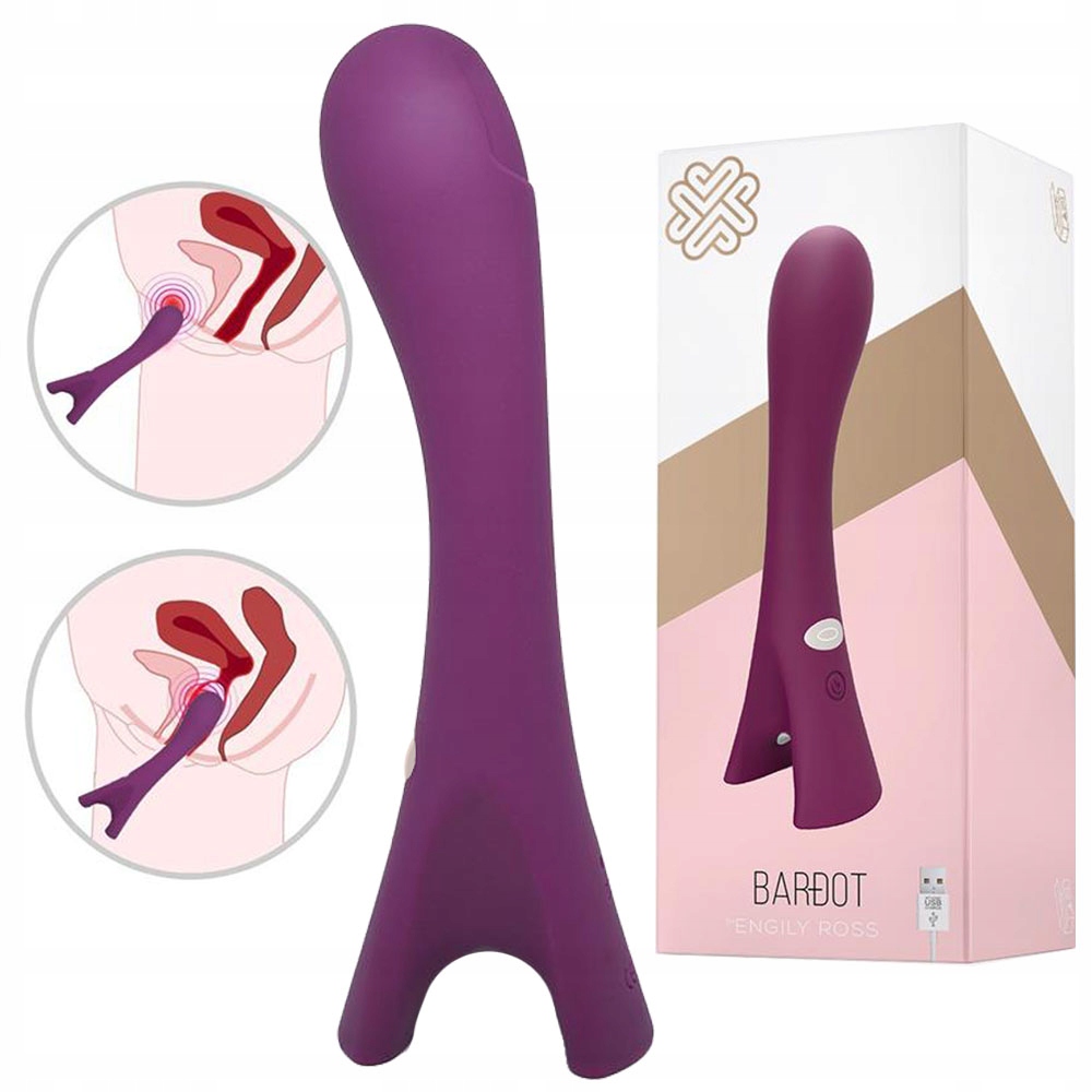 Wibrator wielofunkcyjny 8 wibracji, 3 prędkości.