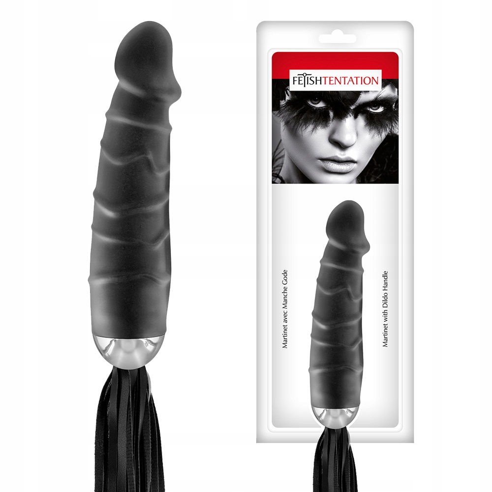 Pejcz z penisem. Bat do chłosty.