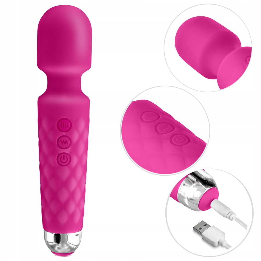 Wibrator różdżka wand. Mocna stymulacja. Masażer