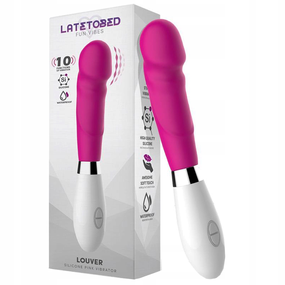 Wibrator, stymulator 10 wibracji. 20 cm