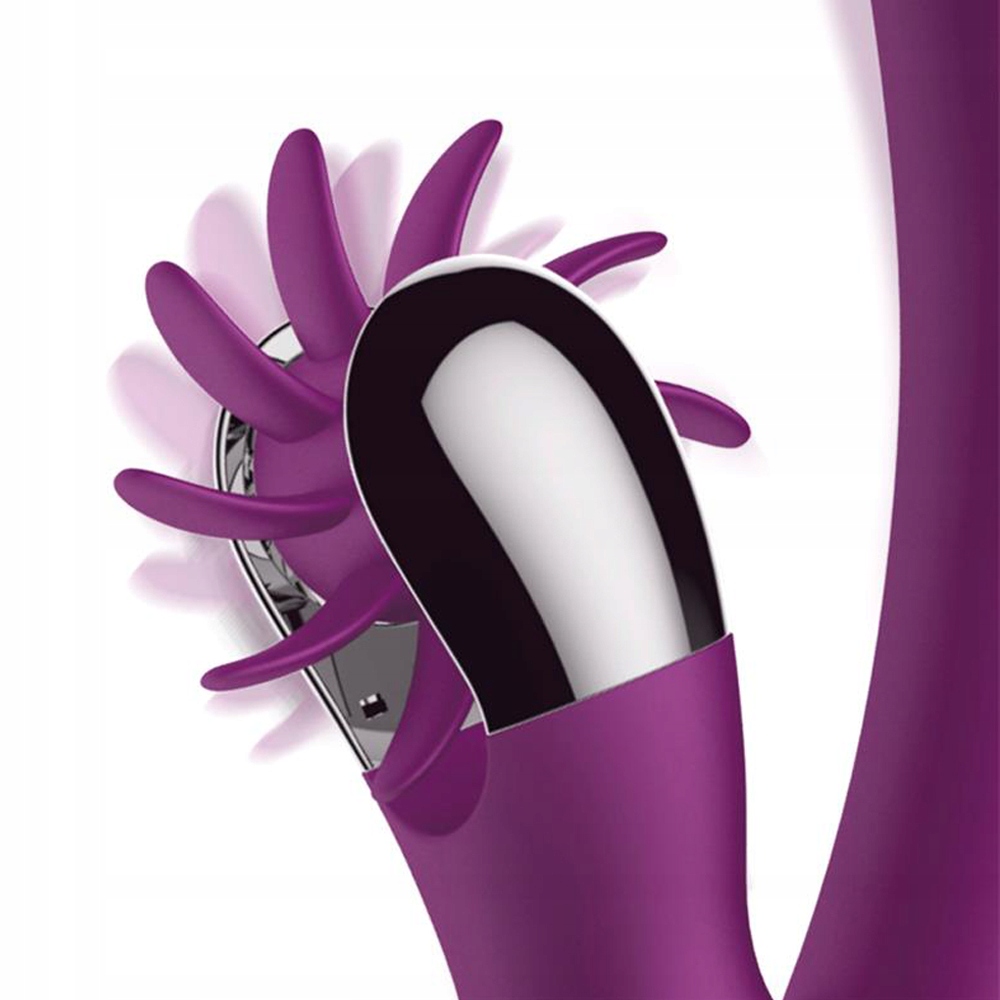 Wibrator króliczek rotujący z ruchem góra dół.