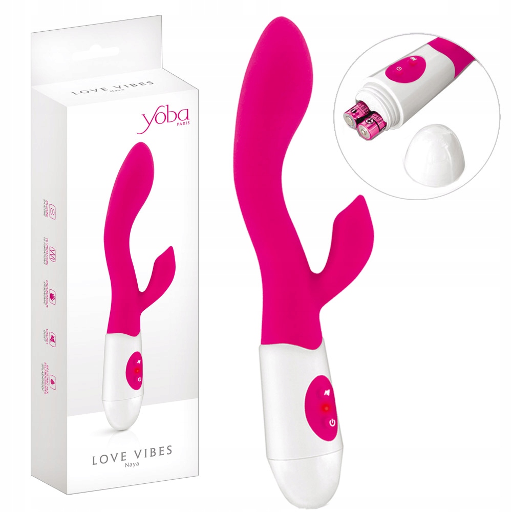 Wibrator króliczek, bateryjny, 10 wibracji