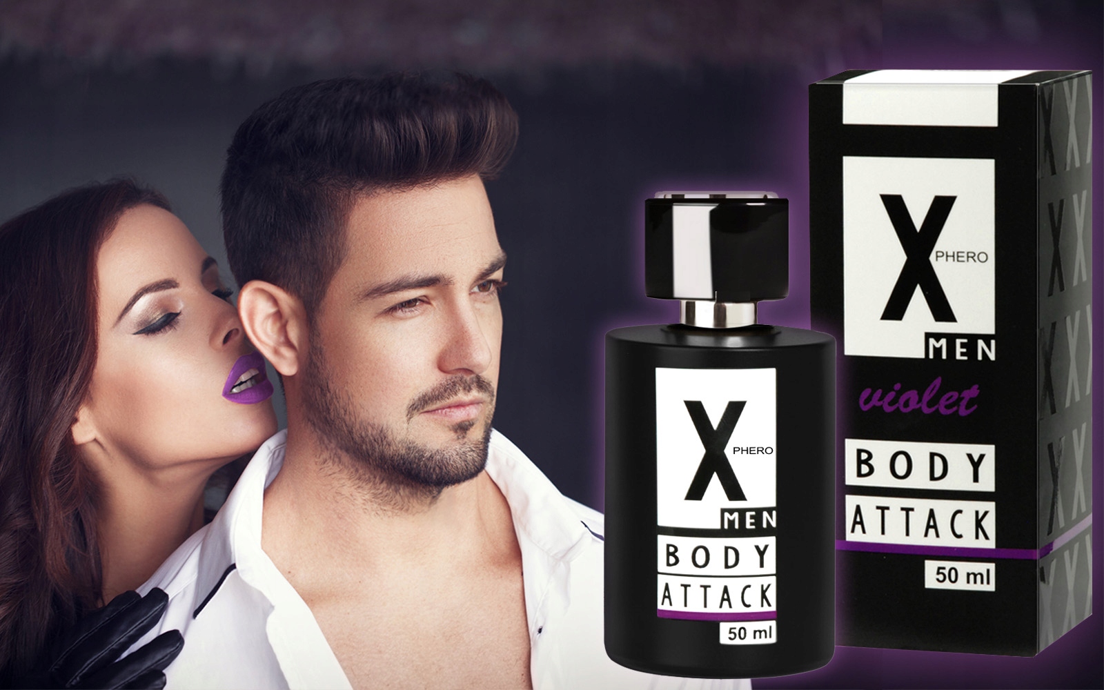 Perfumy męskie Body Attack 50 ml. Piękne.