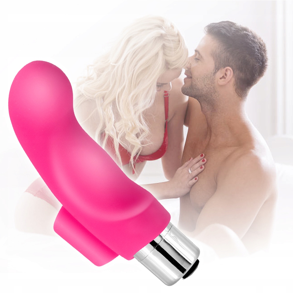 Wibrator, nakładka na palec. Mocna stymulacja.