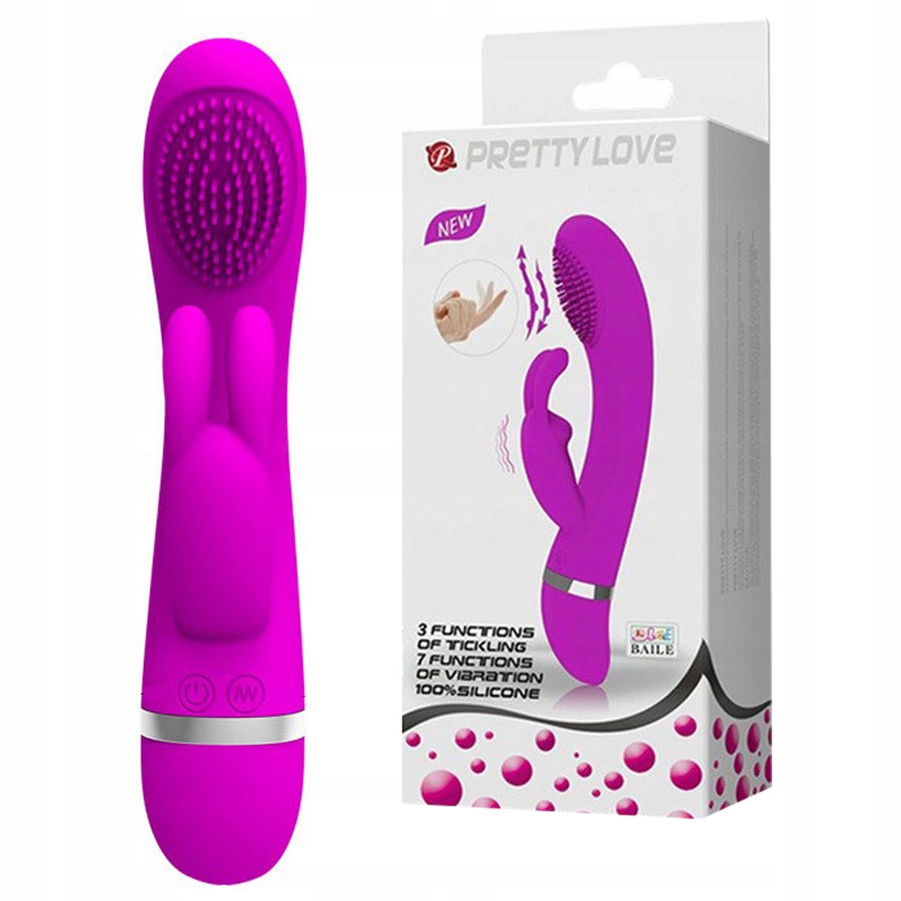 Wibrator falujący. Mocna stymulacja. Palcówka.