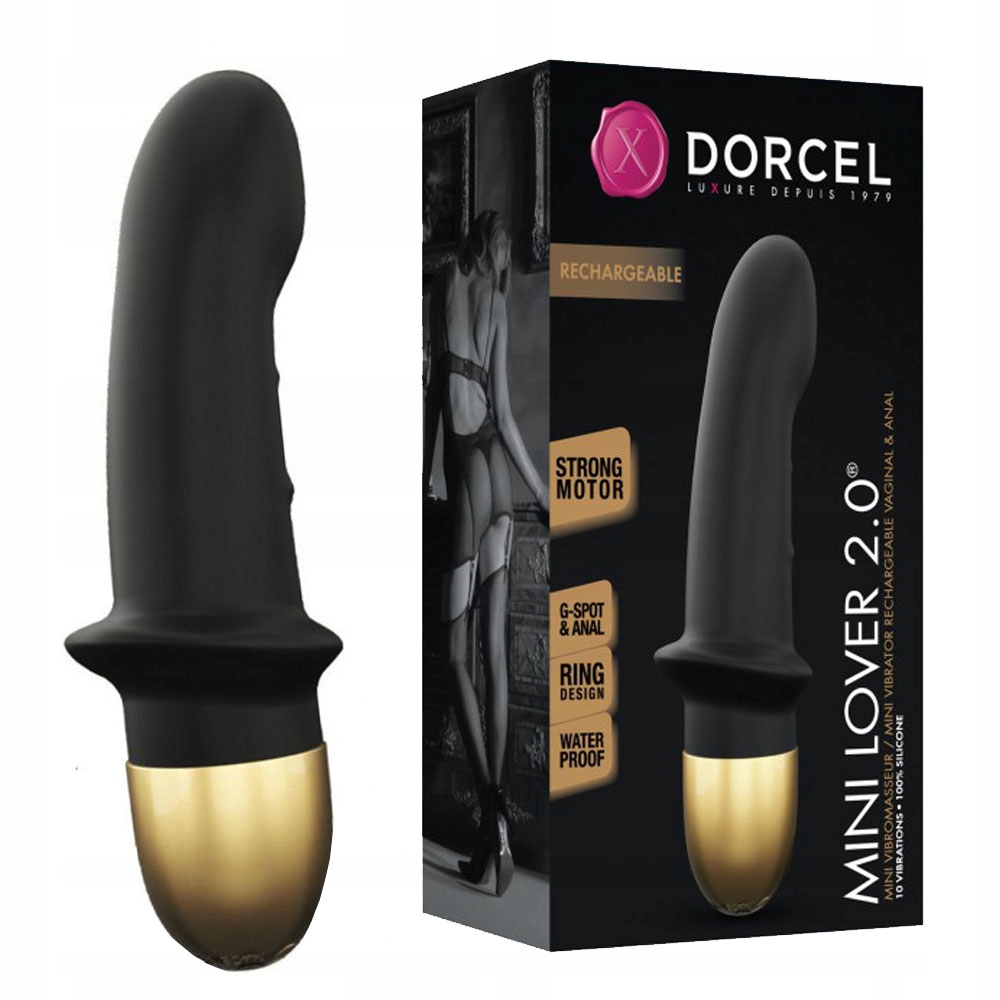 Dopochwowy wibrator i perfumy 10 ml.