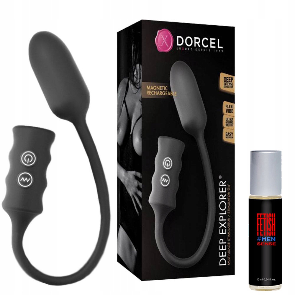 Wibrujący stymulator dla par + perfumy gratis.