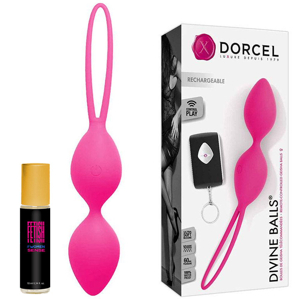 Kulki do stymulacji pochwy. Perfumy gratis.