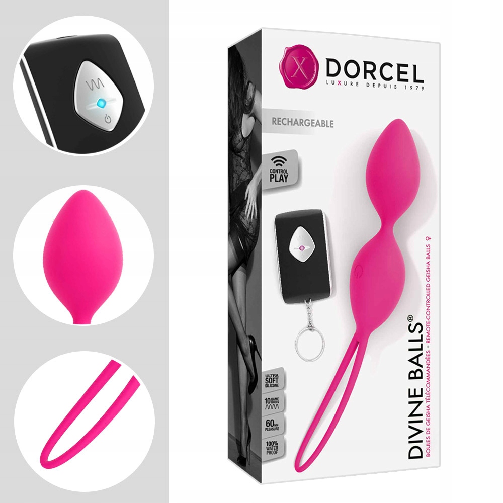 Kulki do stymulacji pochwy. Perfumy gratis.