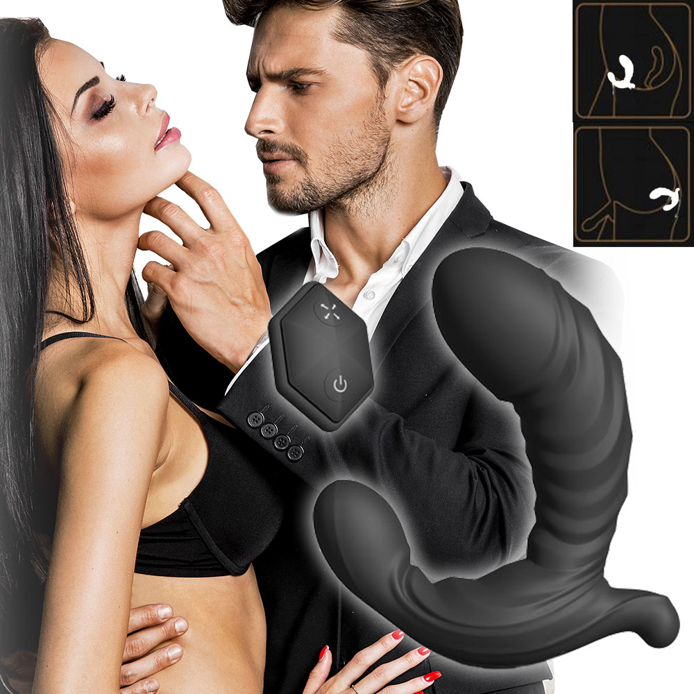 Stymulator prostaty, masażer na pilot.