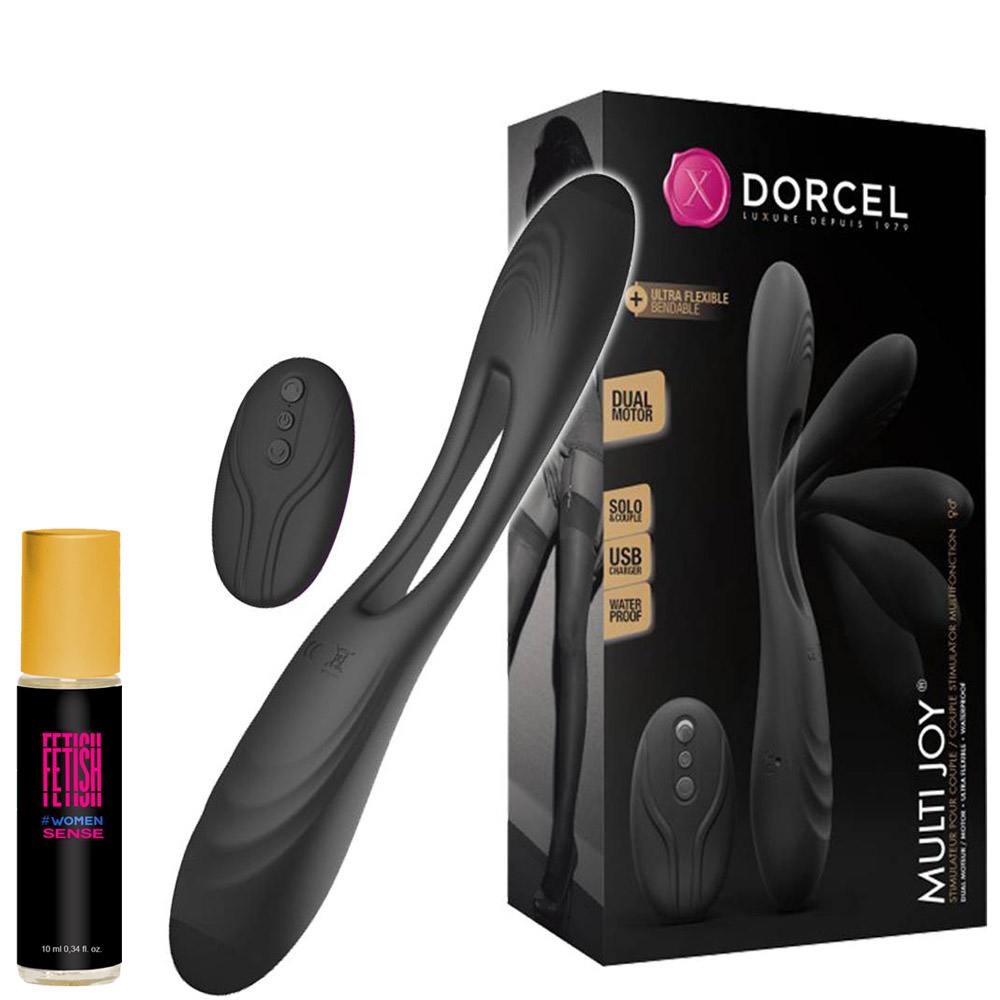 Wibrator do stymulacji dla dwojga i perfumy gratis