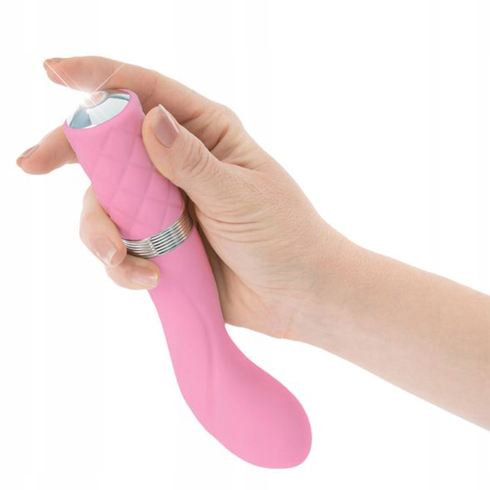 Wibrator do punktu G. SIlikonowy, różowy.