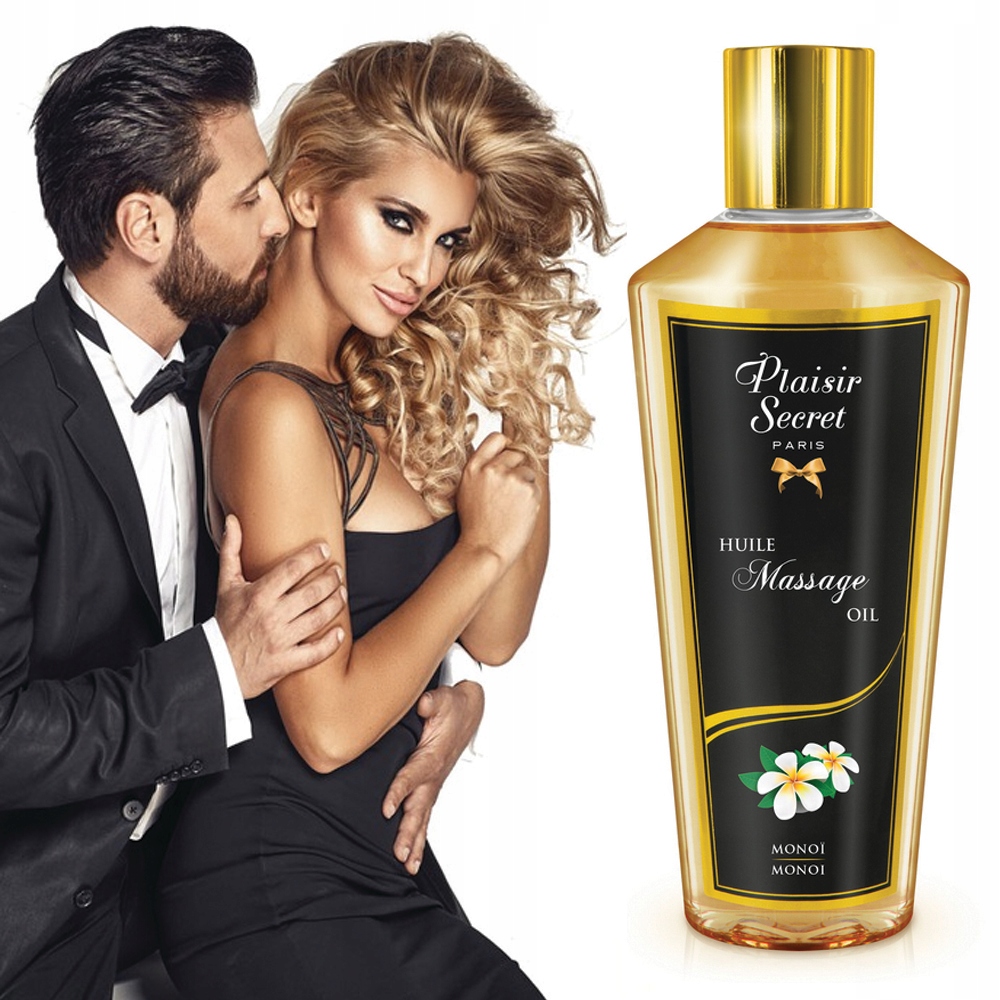 Śliski olejek do masażu intymnego. Zapach magnolii