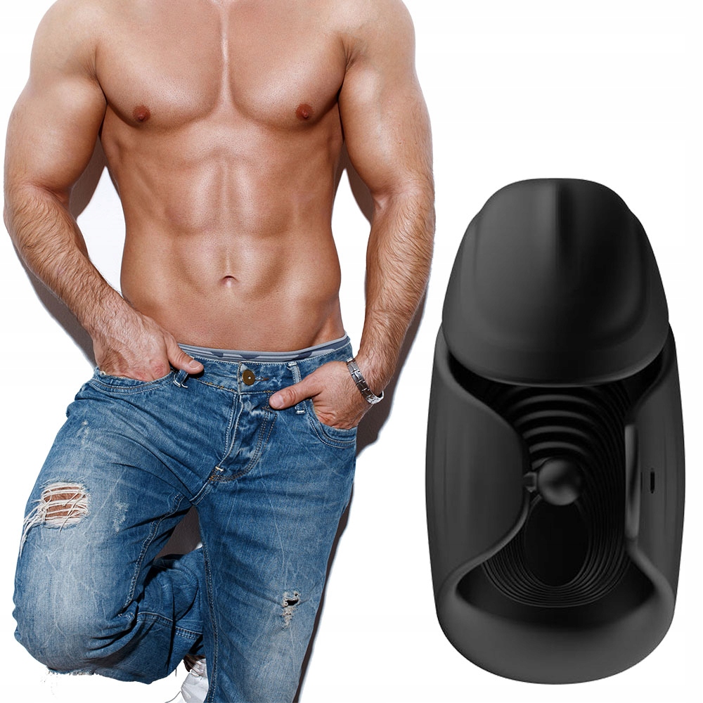 Masażer penisa, masturbator silikonowy.