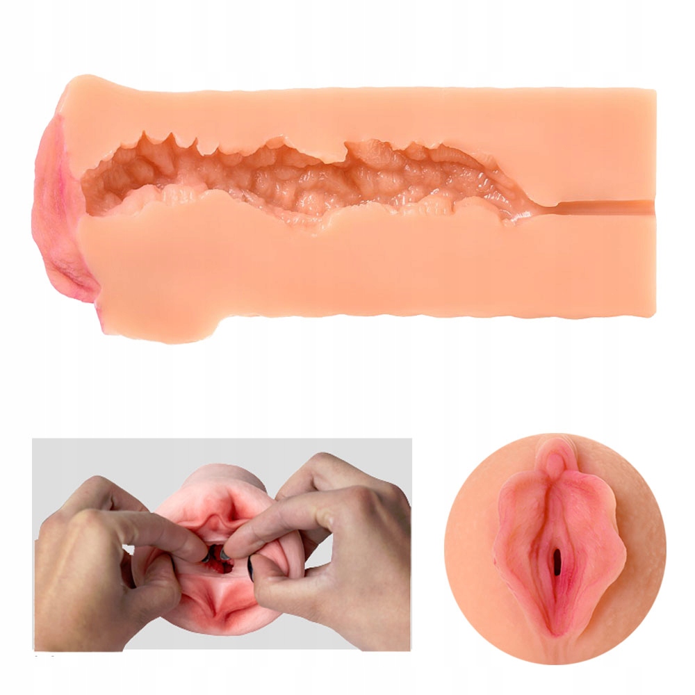 Pochwa z wargami i łechtaczką.