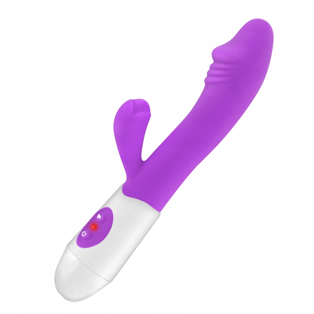 Wibrator z napletkiem. Stymulator. Silikon.