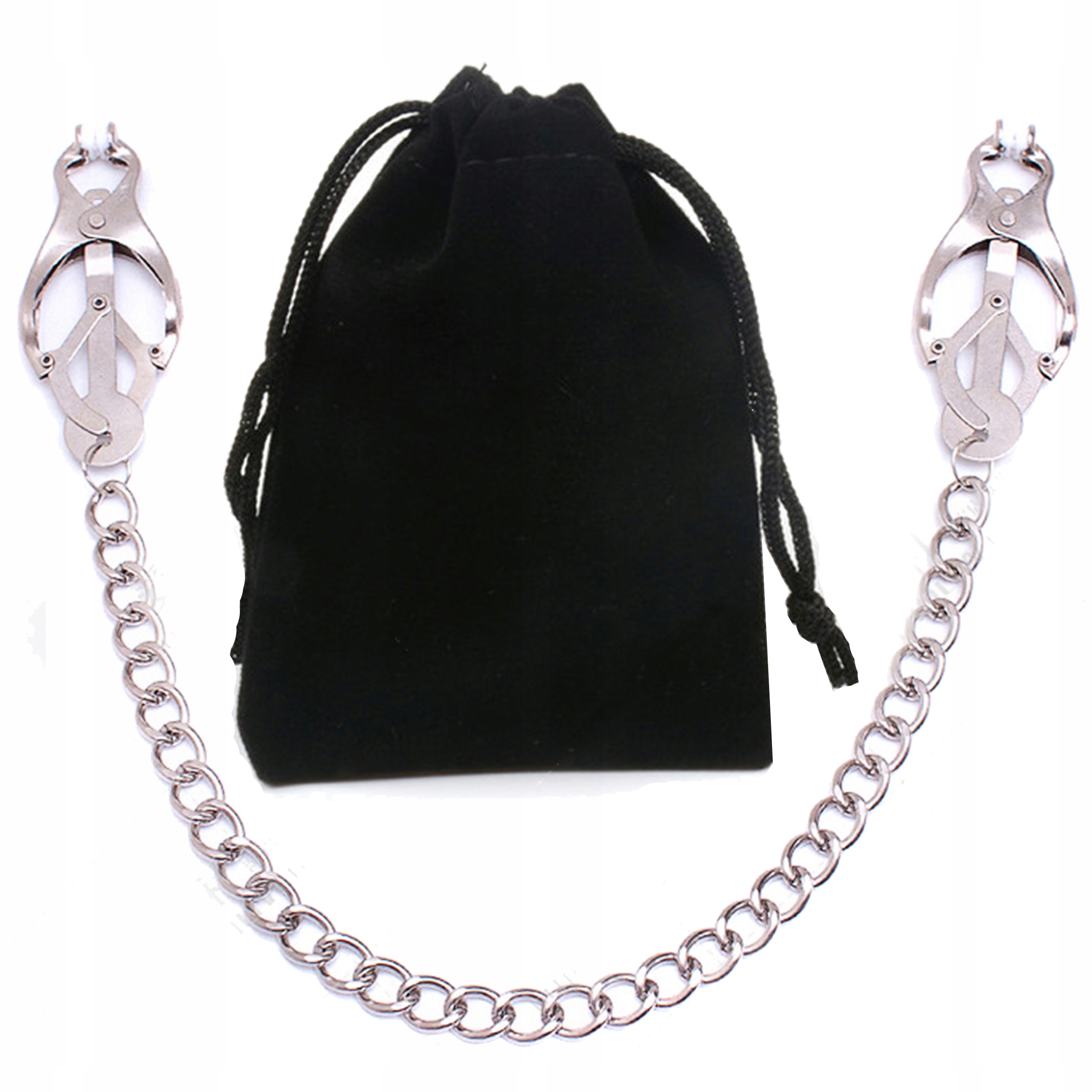 Piękne, podniecające klamerki na sutki. Zaciski