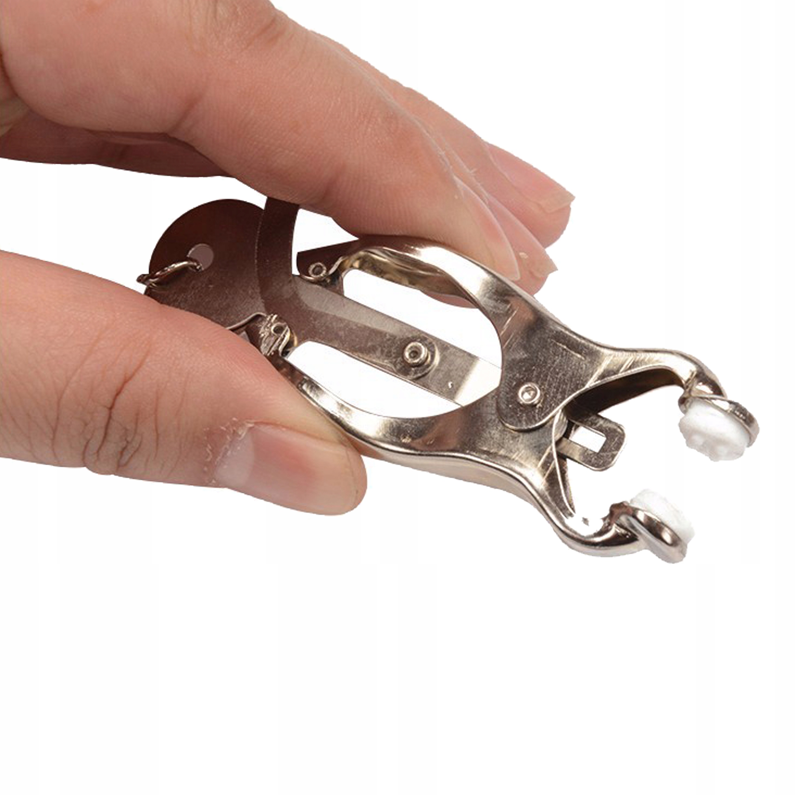 Piękne, podniecające klamerki na sutki. Zaciski