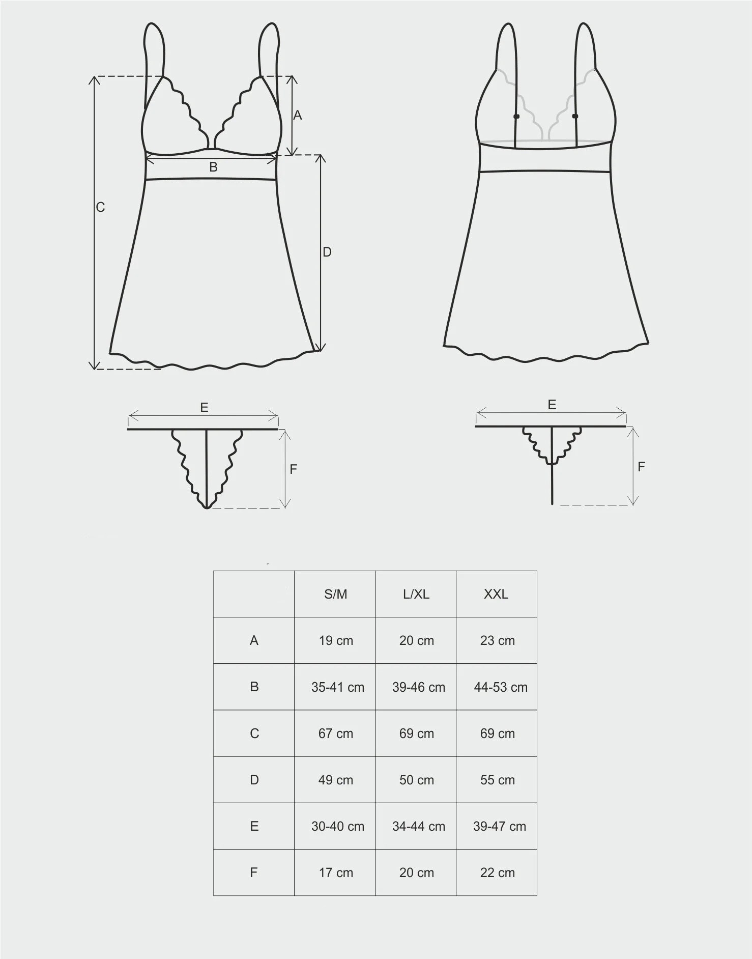 Koronkowa koszulka. Zmysłowa i seksowna XXL.