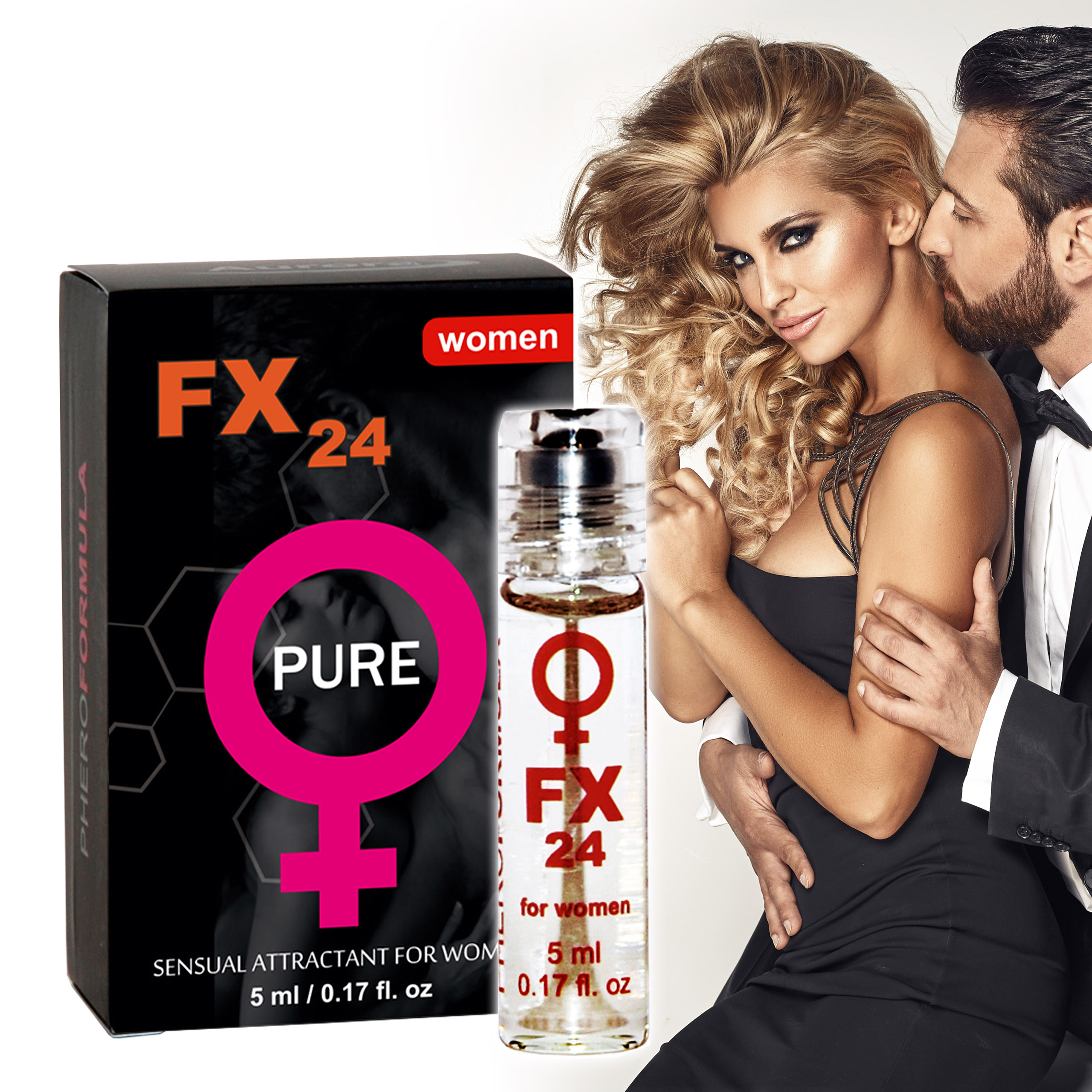 Feromony damskie bezzapachowe, uwodzą mężczyzn.