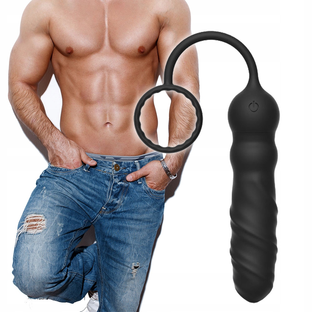 Stymulator prostaty z wibracjami + perfumy męskie.