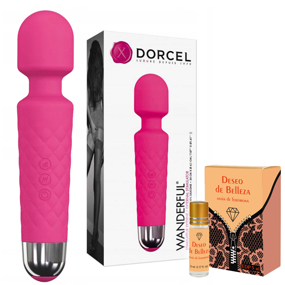 Wibrator, masażer wand, piękny + feromony.