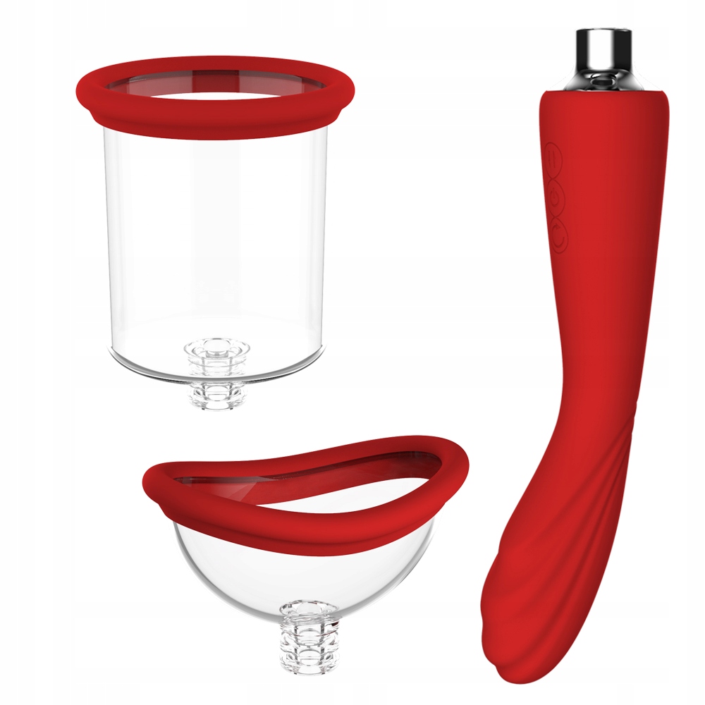 Wielofunkcyjny wibrator z funkcją ssania.