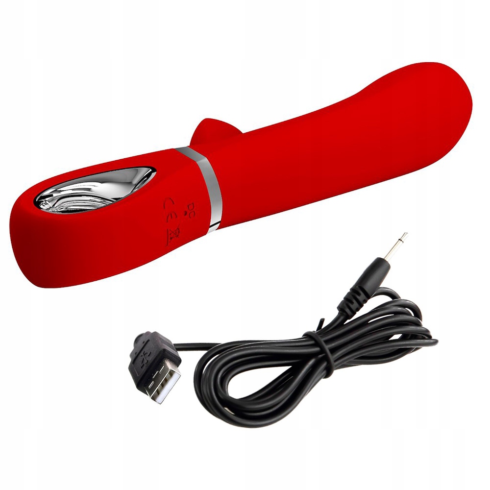 Wibrator króliczek silikonowy, mocna stymulacja. Zabawy solo