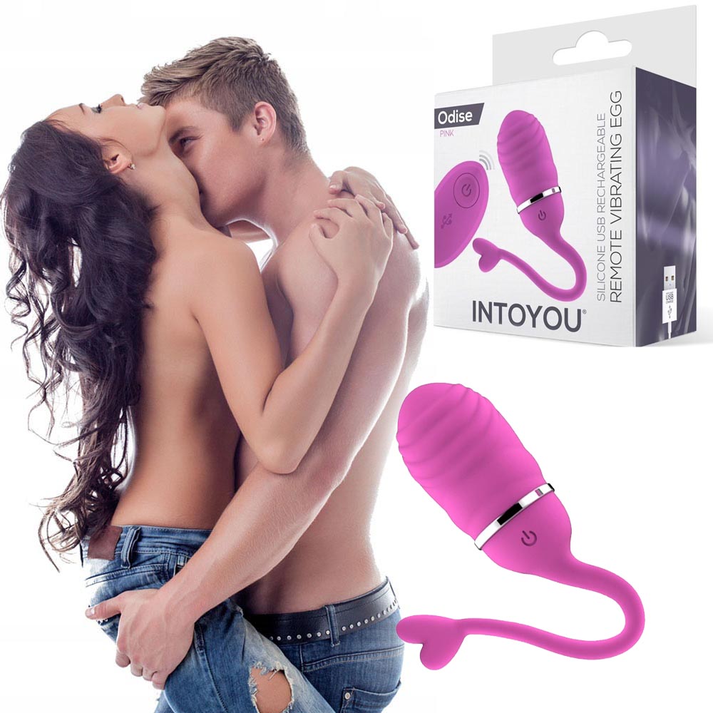 Wibrujące jajeczko dopochwowe, sterowane pilotem.