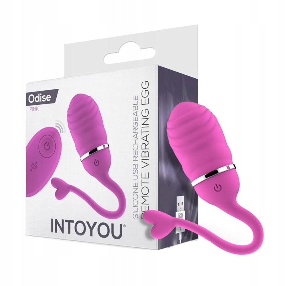 Wibrujące jajeczko dopochwowe, sterowane pilotem.