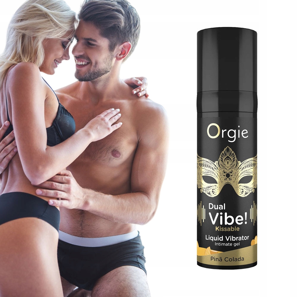 Żel intymny. Wibrujący, stymulujący. Smak i zapach Pina Colada.