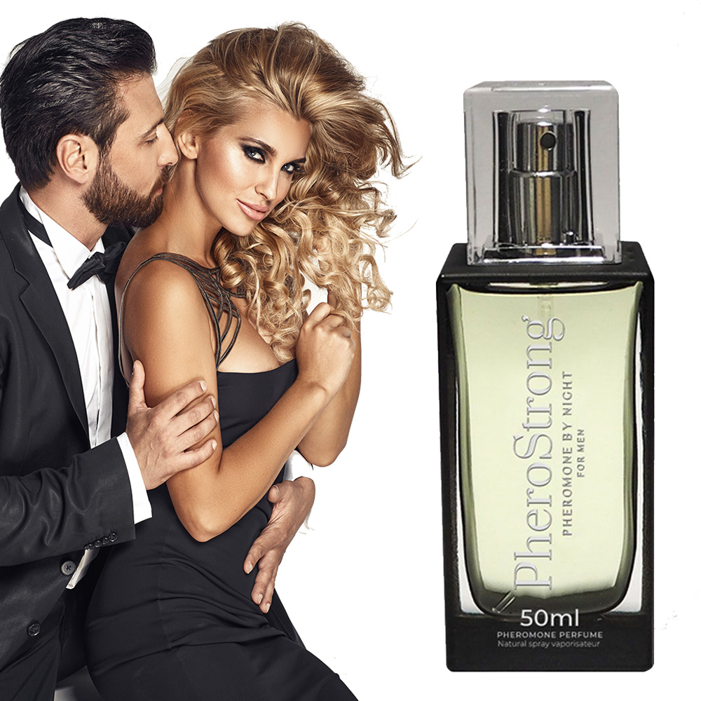 Feromony. Podniecający, piękny męski zapach.