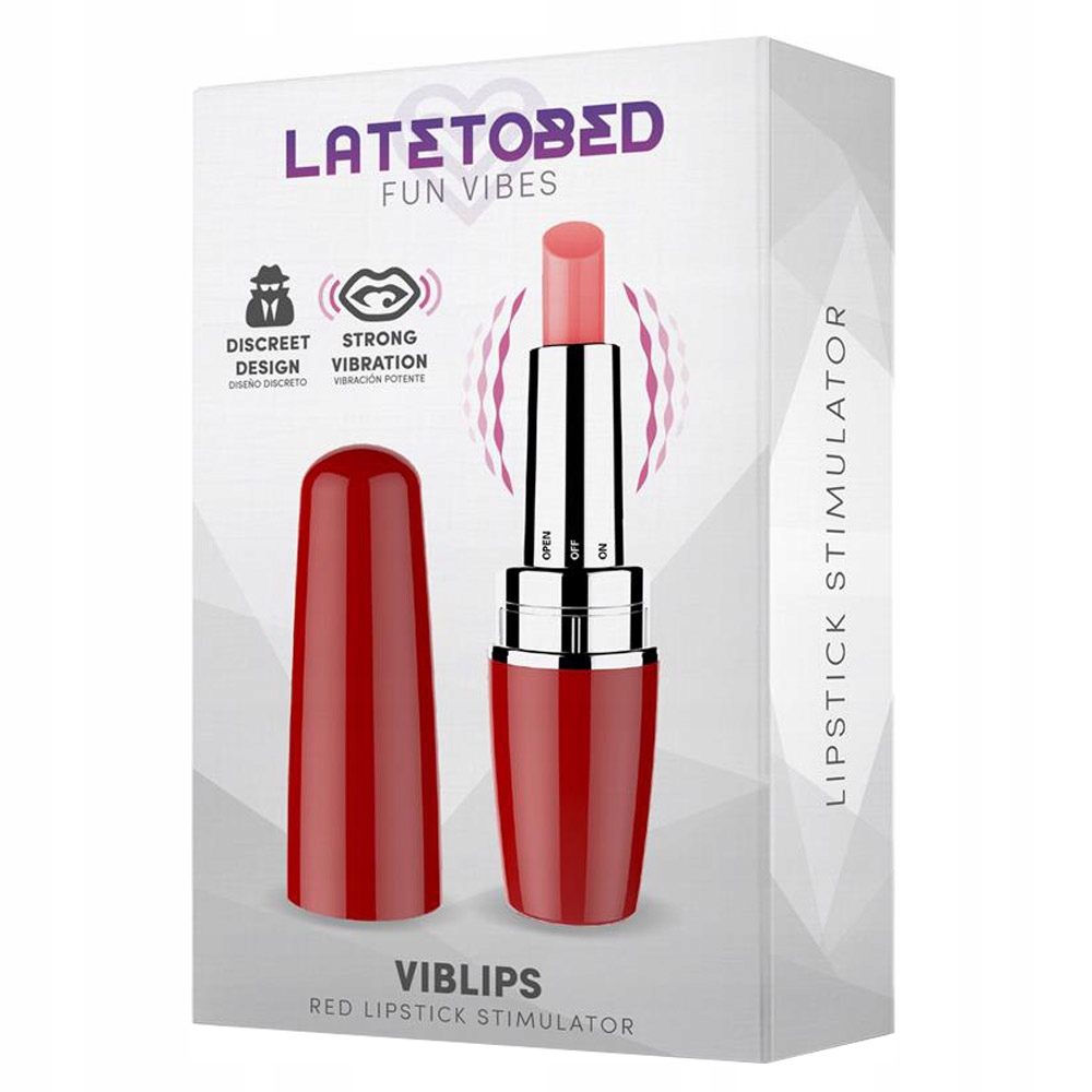 Wibrator dla kobiet w kształcie szminki. Cichy, dyskretny.