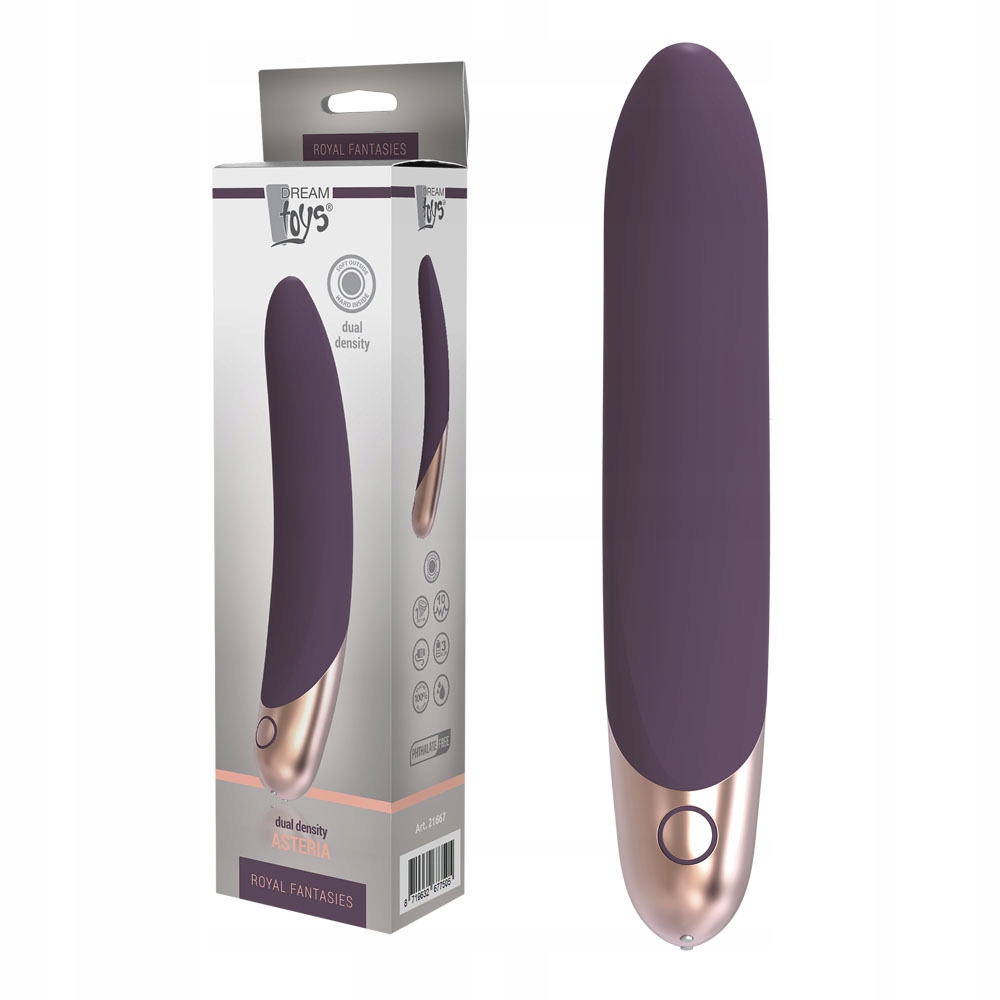 Wibrator do punktu G. Silikonowy 21 cm.