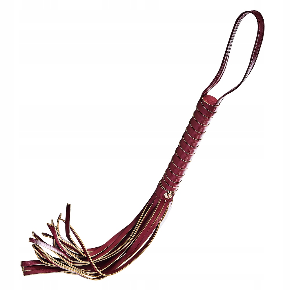 Zestaw BDSM 5 części: packa, bicz, kajdanki, opaska, knebel.