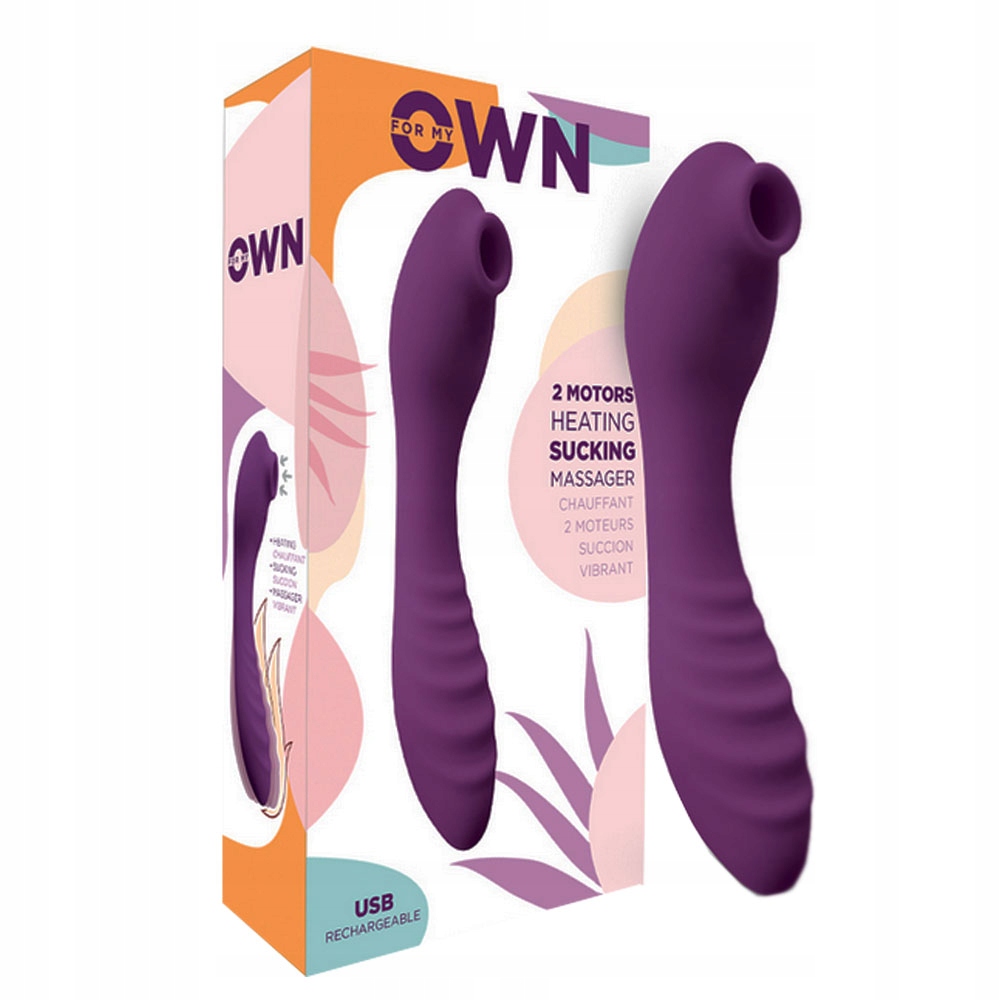 Stymulator łechtaczkowy, masażer ssący dwustronny.