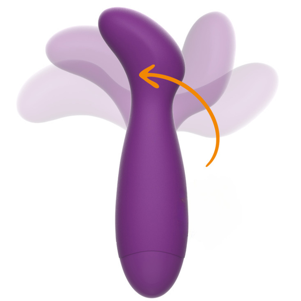 Wibrator do punktu G. 10 trybów wibracji. Dopochwowe pieszczoty.