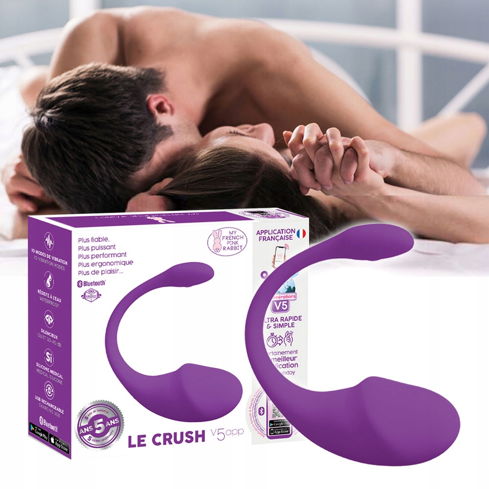 Jajeczko dopochwowe z masażerem łechtaczki.