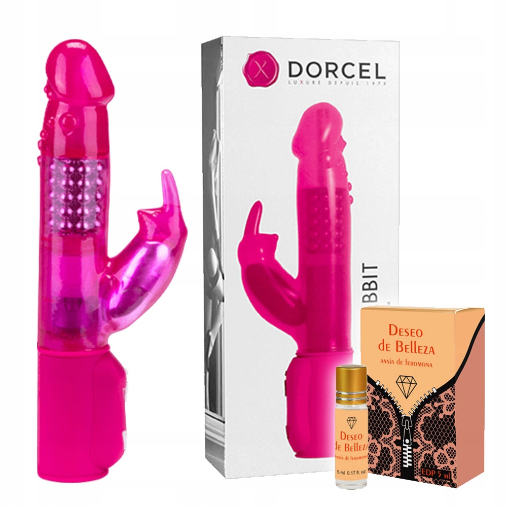 Wibrator rabbit, masażer łechtaczki Perfumy gratis